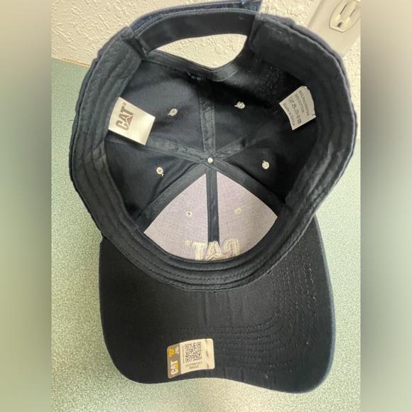 NWT❗️Caterpillar CAT Hat/Cap Embroidered Emblem Adjustable OSFA Navy - Picture 6 of 6